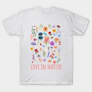 nature loves T-Shirt